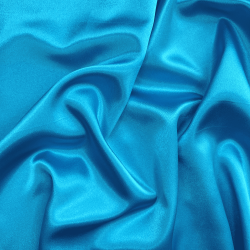 *Ткань Атлас-сатин, цвет Голубой (на отрез)  в Нижнем Новгороде