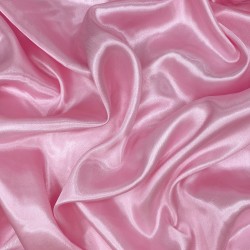 Ткань Атлас-сатин, цвет Розовый (на отрез)  в Нижнем Новгороде
