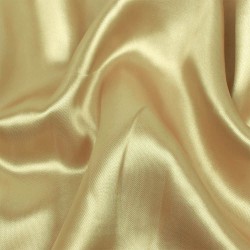 Ткань Атлас-сатин ЛЮКС, цвет Золотой (на отрез)  в Нижнем Новгороде